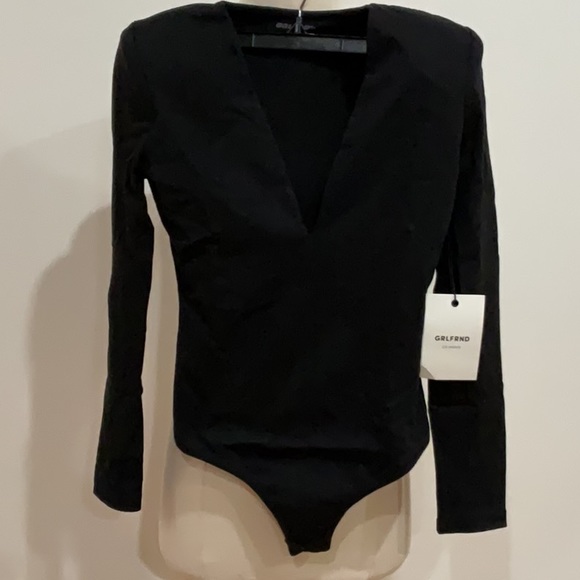 Grlfrnd Eryka Bodysuit in Black, Size: XS - Picture 6 of 11